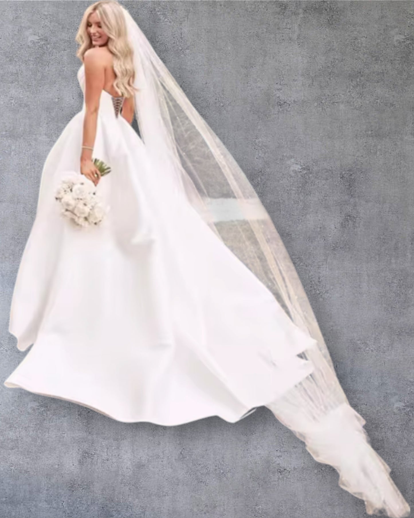 Vestido de Novia Elegancia Moderna con Escote Draped y Abertura en Pierna