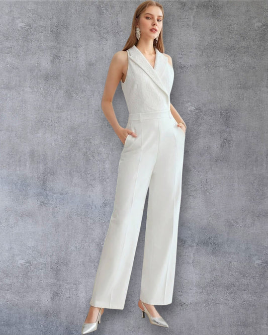 Monoprenda  Elegante ideal para Novia Civil o Evento Especial