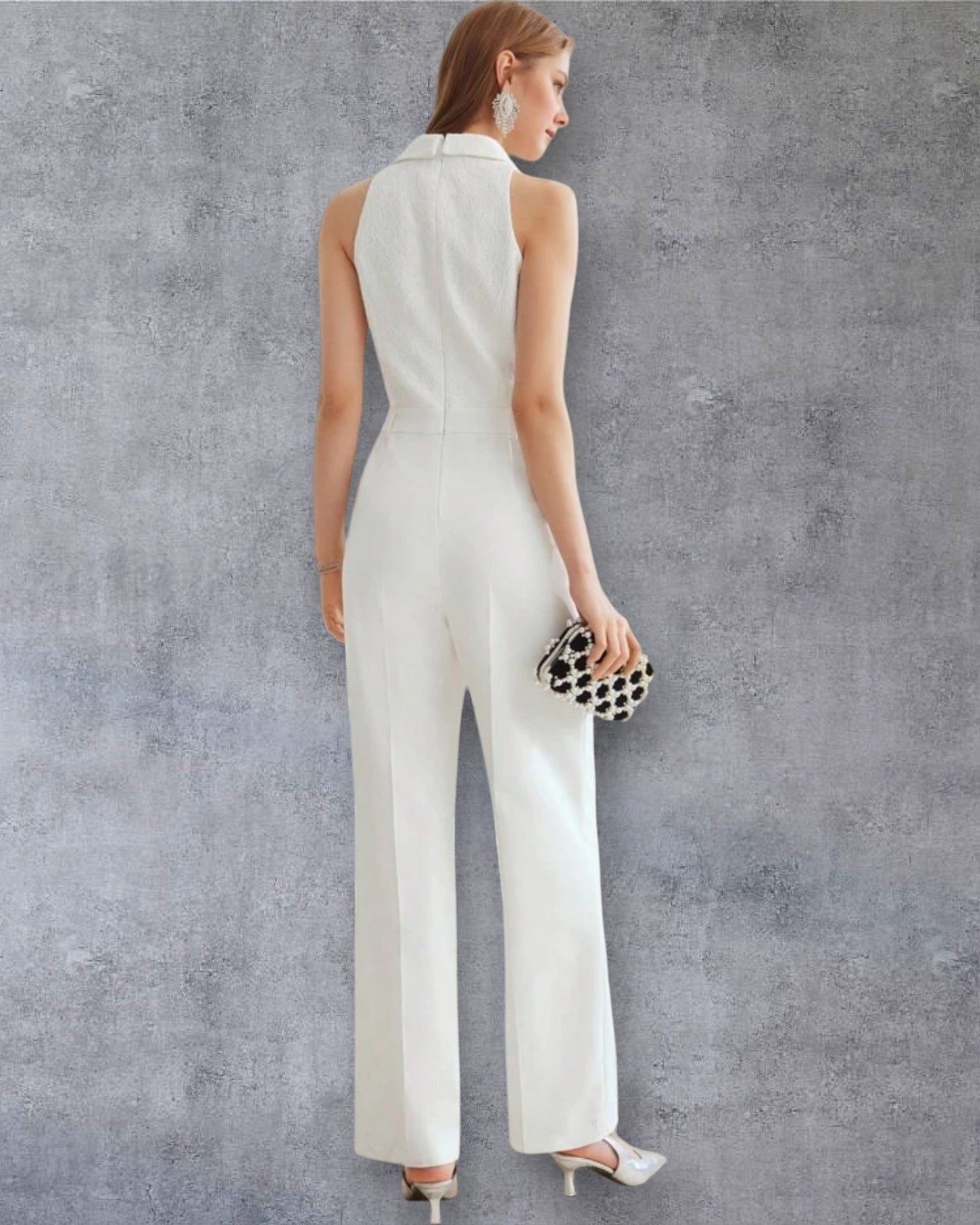 Monoprenda  Elegante ideal para Novia Civil o Evento Especial